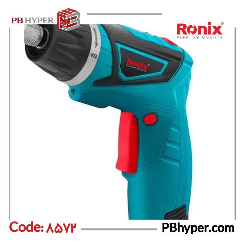 پیچ‌گوشتی شارژی ۷.۲ ولت رونیکس مدل 8572