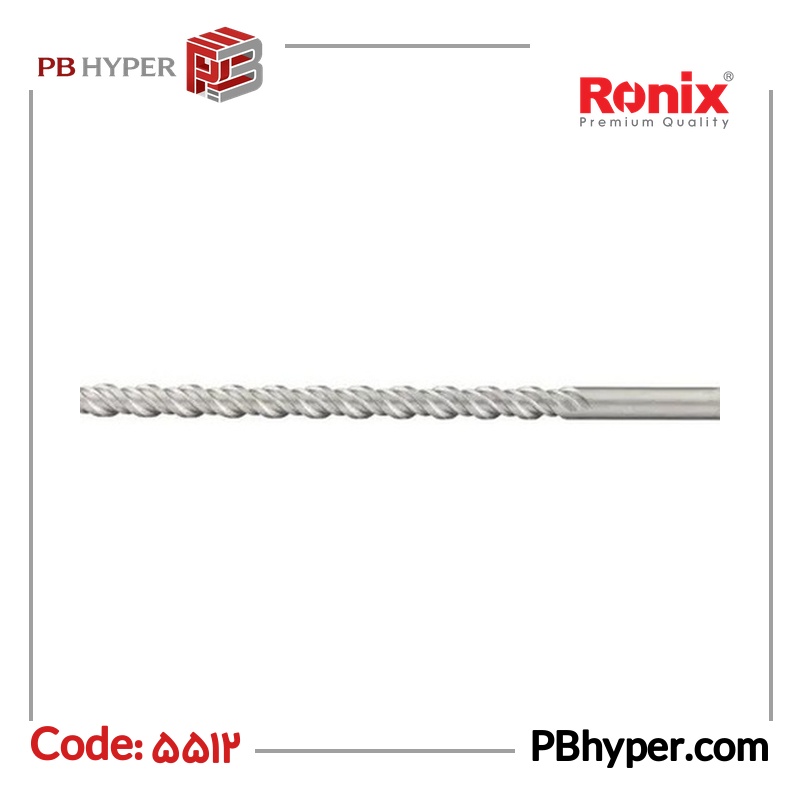مته پنج شیار رونیکس کد 5512 سایز 50 سانتی متر