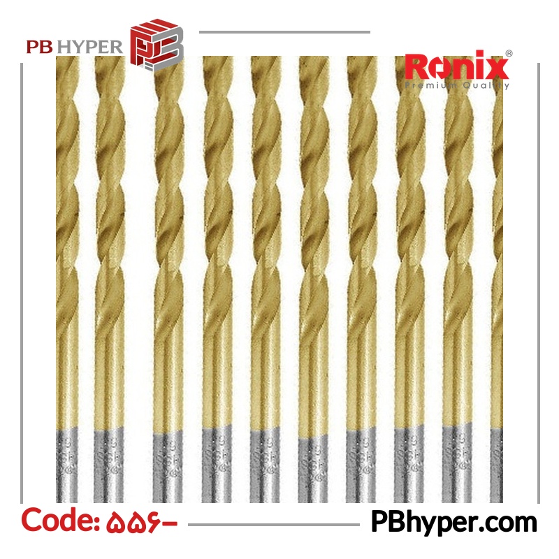 مته آهن رونیکس کد 556- RH سایز 5.5 میلیمتر بسته 10 عددی