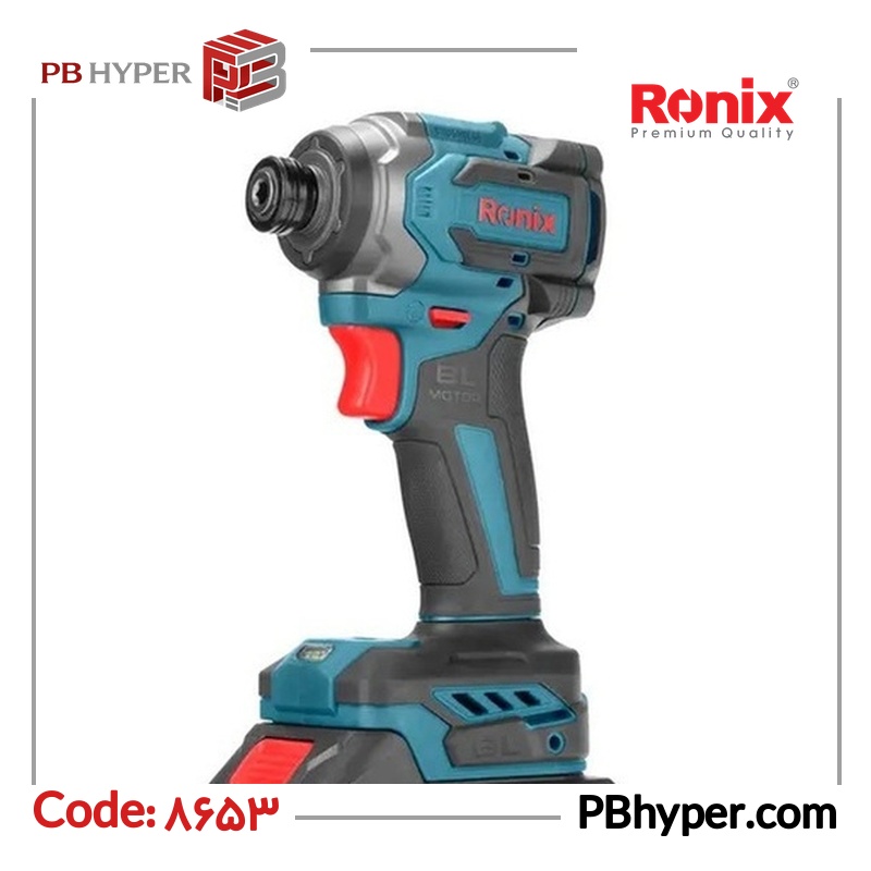 پیچ گوشتی شارژی رونیکس مدل 8653