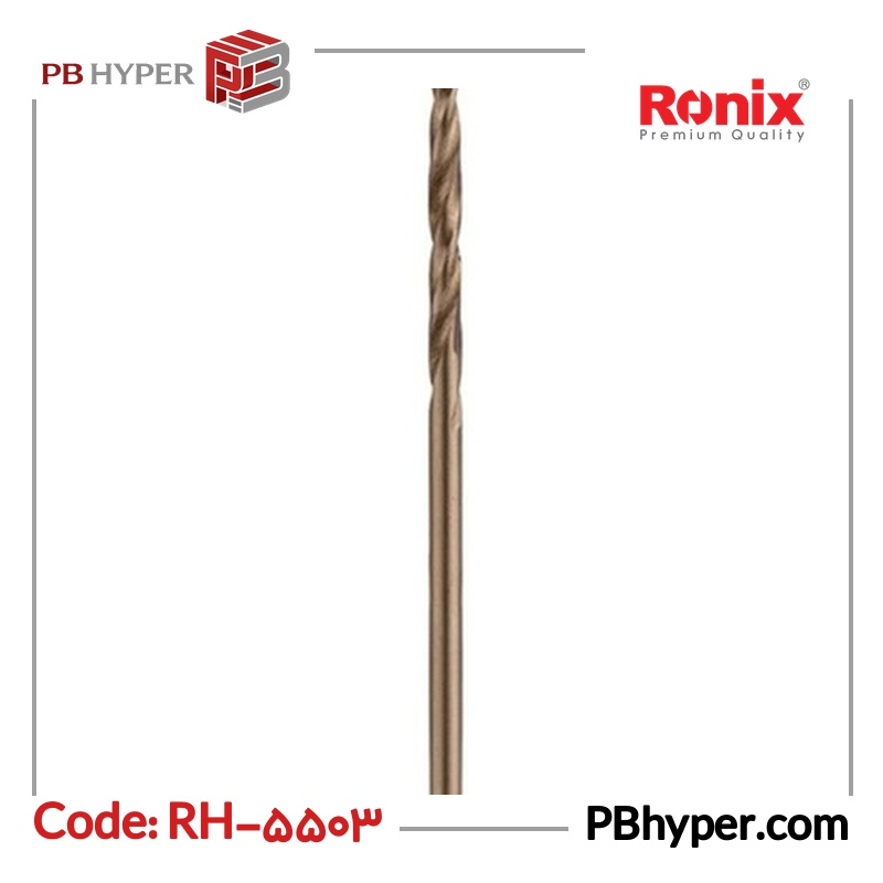 مته کبالت آهن رونیکس مدل RH-5503 سایز 2 میلیمتر