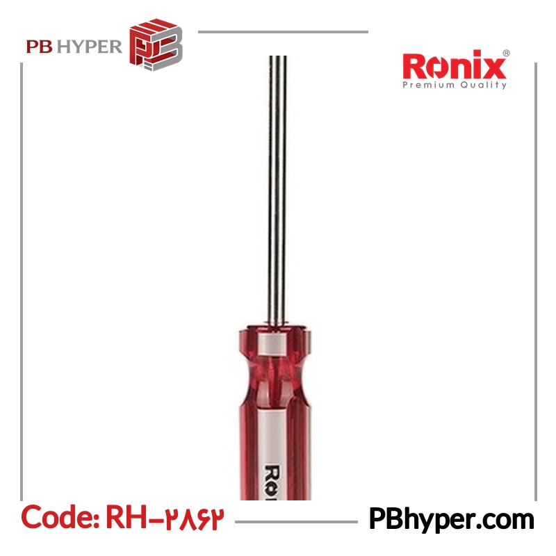 پیچ گوشتی چهارسو رونیکس مدل RH-2862