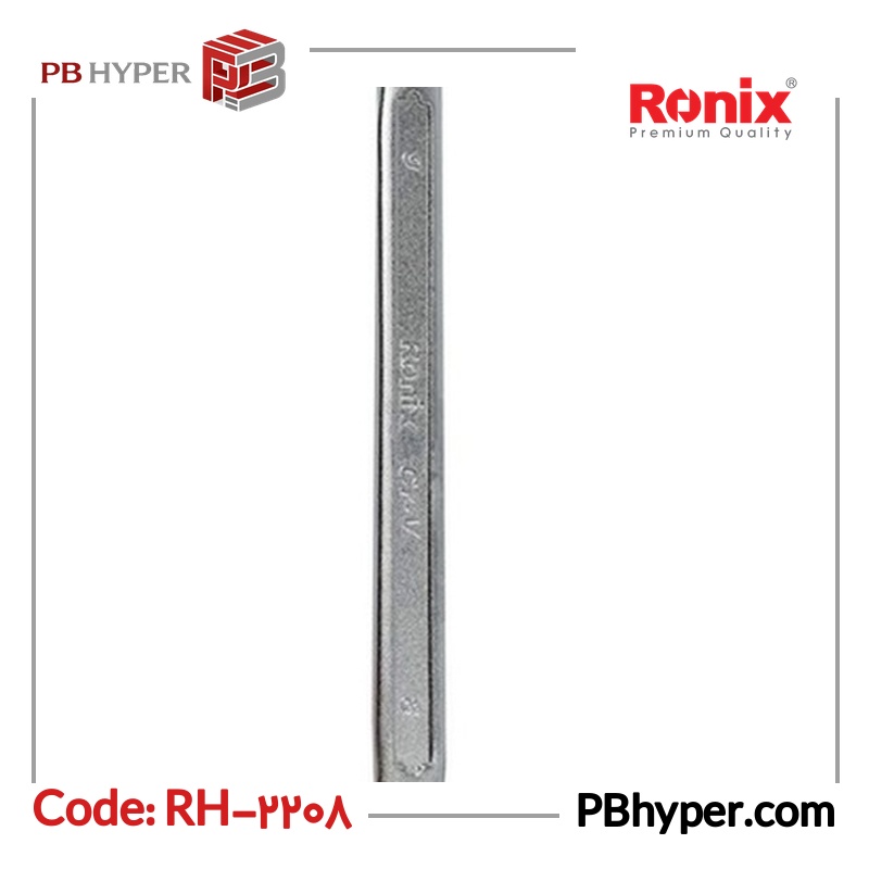 آچار دو سر تخت رونیکس مدل RH-2208 سایز 9-8 میلی متر
