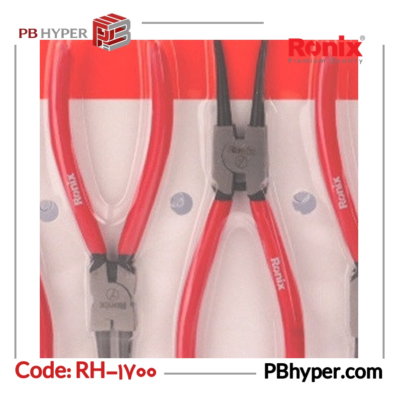 انبر خاربازکن رونیکس مدل RH-1700 بسته 4 عددی