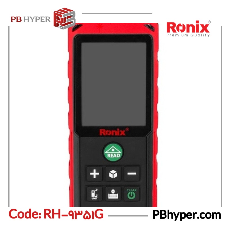 متر لیزری رونیکس مدل RH-9351G برد 50 متر