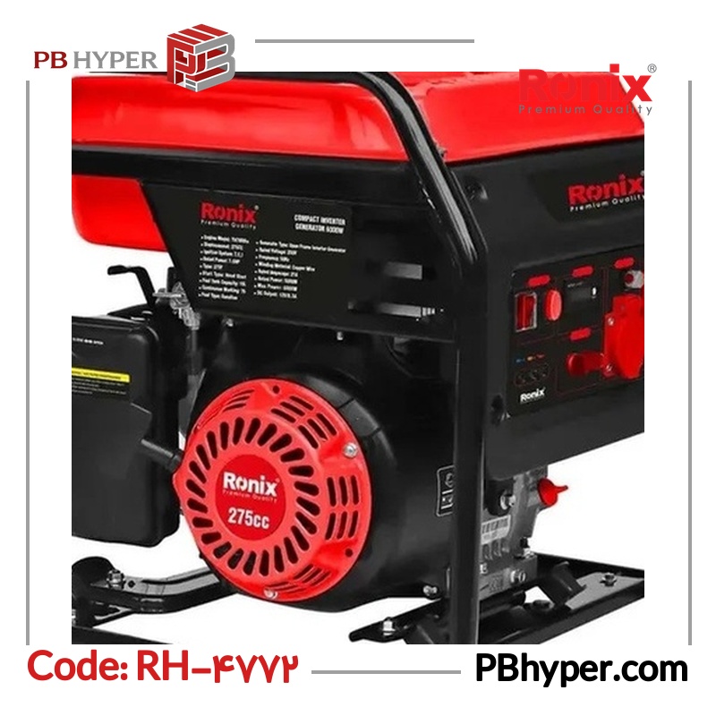 موتور برق بنزینی رونیکس مدل RH-4772