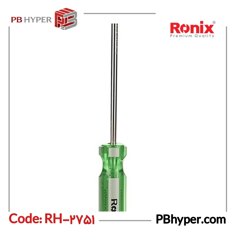 پیچ گوشتی دوسو رونیکس مدل RH-2751