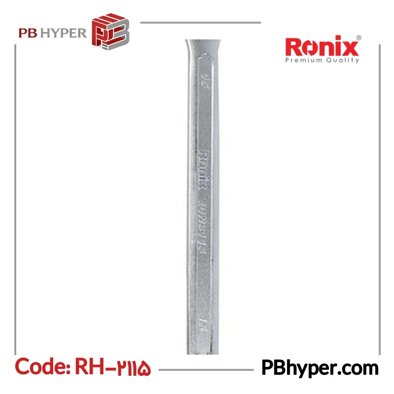 آچار یک سر تخت یک سر رینگی رونیکس مدل RH-2115 سایز ۱۵ میلی متر