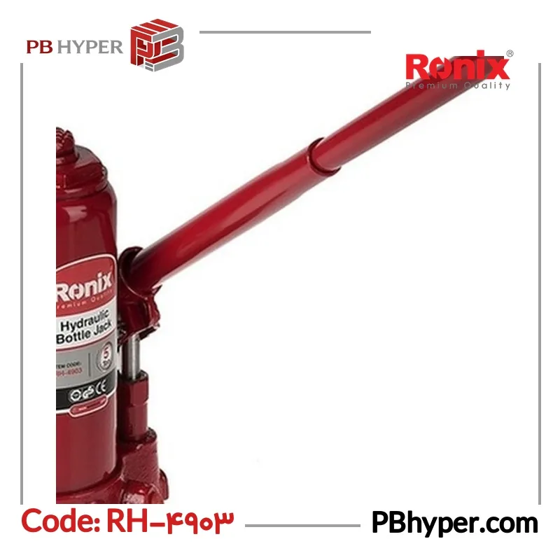 جک هیدرولیک خودرو رونیکس مدل RH-4903S ظرفیت 5 تن