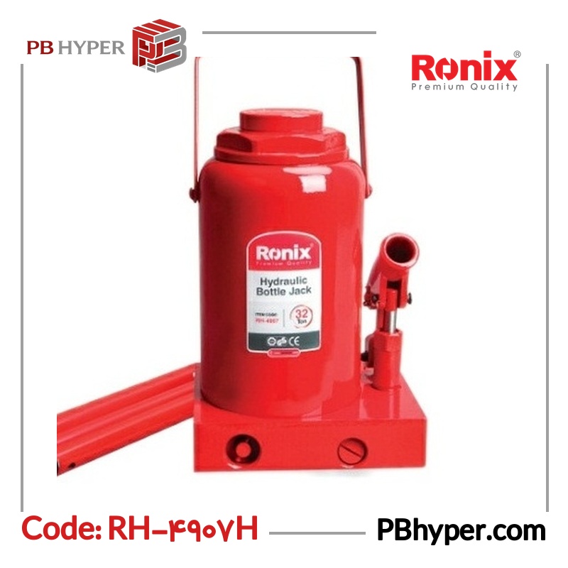 جک هیدرولیک خودرو رونیکس مدل RH-4907H  ظرفیت 32 تن
