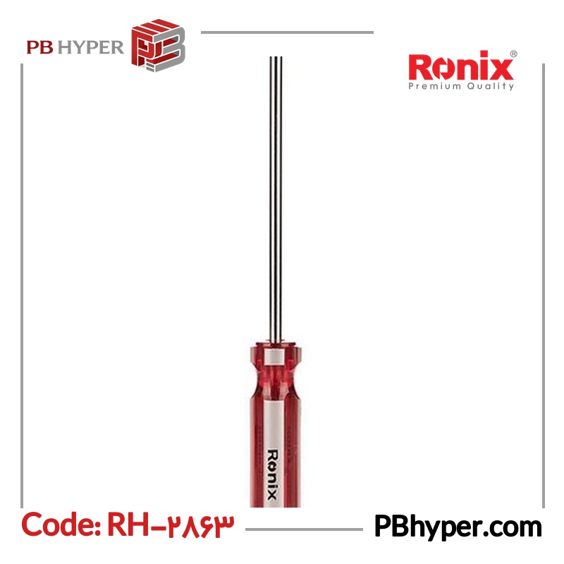 پیچ گوشتی چهارسو رونیکس مدل RH-2863
