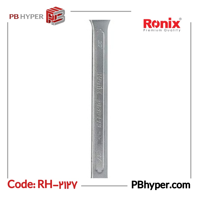 آچار یک سر تخت یک سر رینگی رونیکس مدل RH-2127 سایز 27 میلی متر