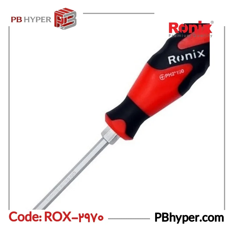 پیچ گوشتی چهارسو رونیکس مدل RH-2970