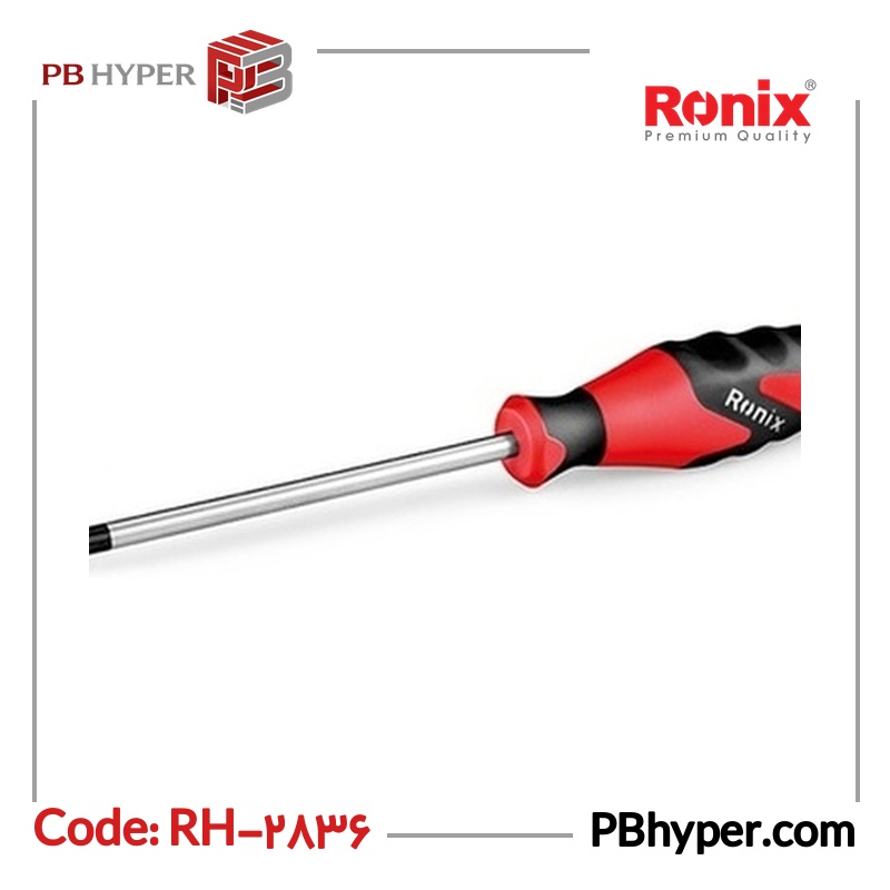 پیچ گوشتی چهارسو رونیکس مدل RH-2836