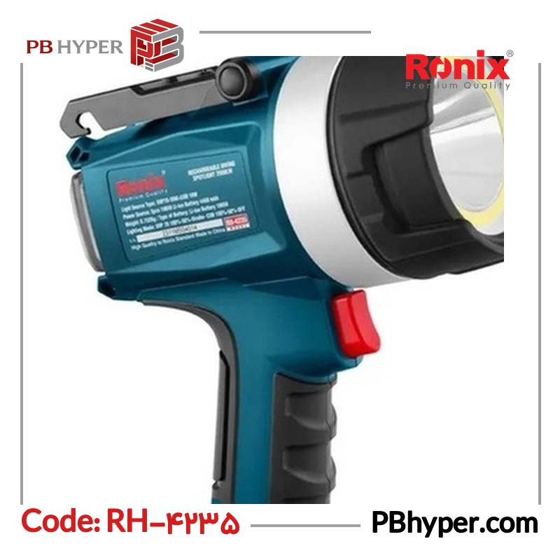 نورافکن دستی رونیکس مدل RH-4235 با نور مهتابی