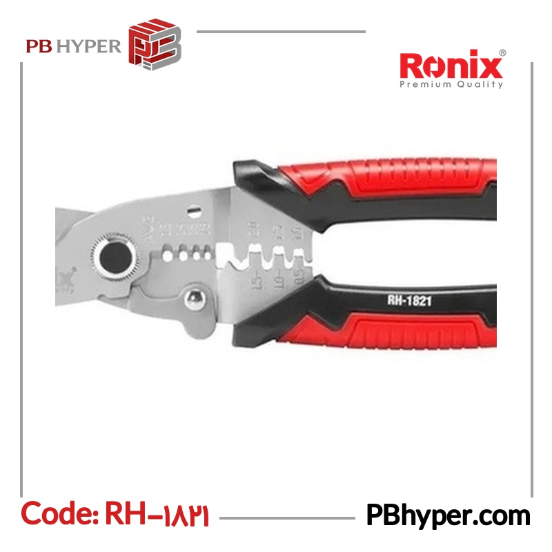 انبر کابل بر رونیکس مدل RH-1821 سایز 7 اینچ