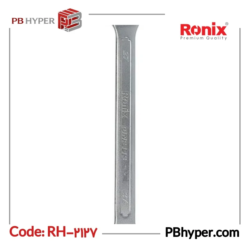 آچار یک سر تخت یک سر رینگی رونیکس مدل RH-2127 سایز 27 میلی متر