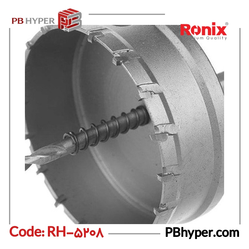 مته گردبر الماسه رونیکس مدل RH-5208 سایز 100 میلی متر