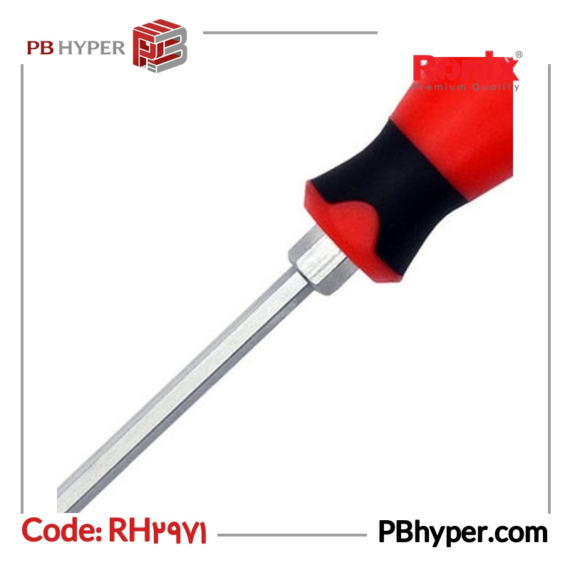 پیچ گوشتی چهارسو رونیکس مدل RH2971
