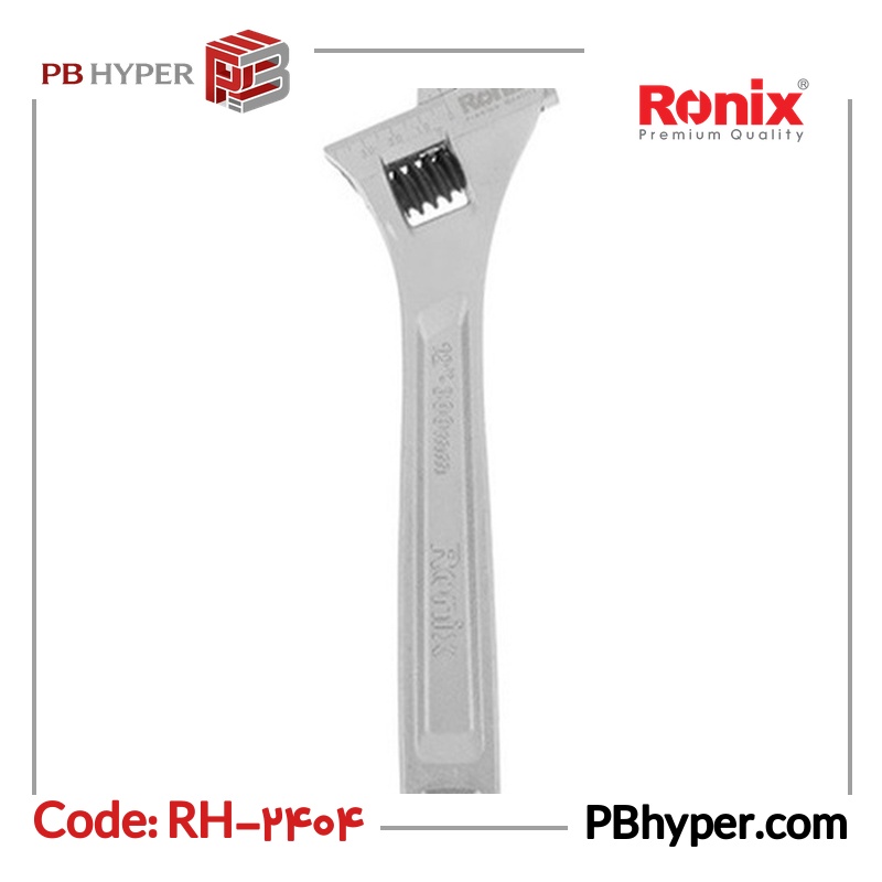 آچار فرانسه رونیکس مدل RH-2404 سایز 12 اینچ