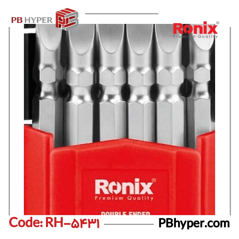سری پیچ گوشتی چهارسو و دو سو رونیکس مدل RH-5431 بسته 10 عددی