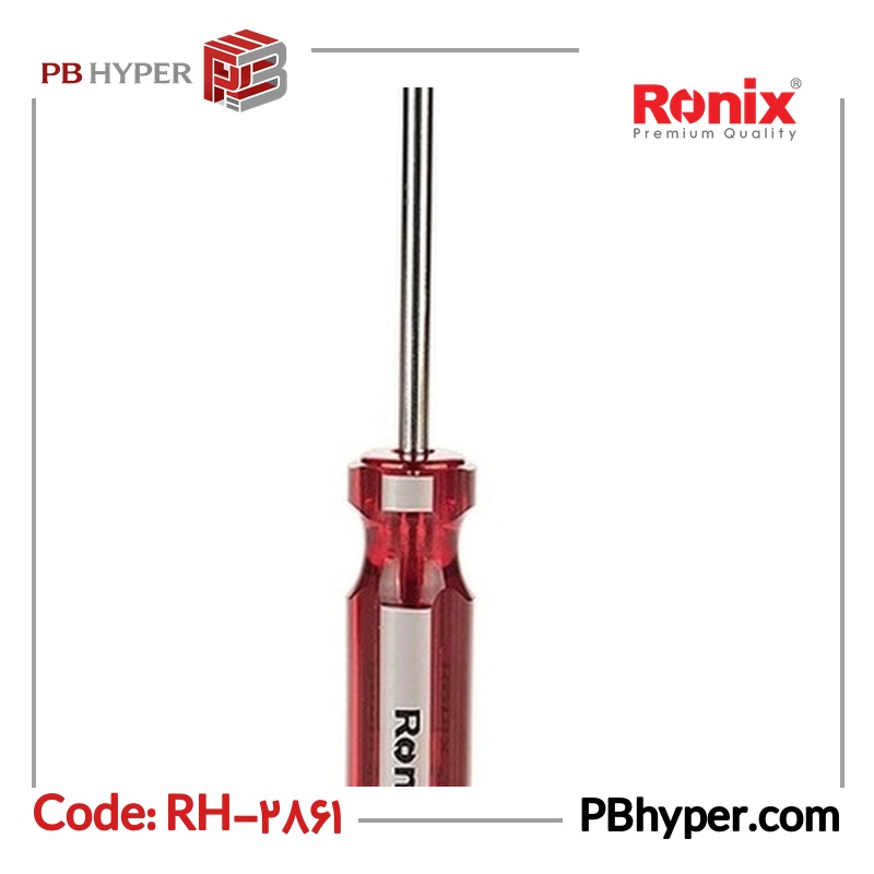 پیچ گوشتی چهارسو رونیکس مدل RH-2861
