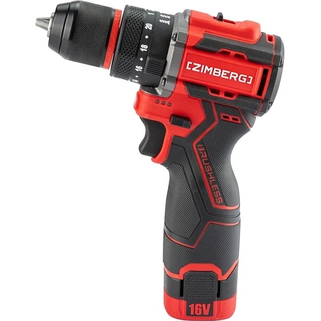 CZB-3516i دریل پیچ گوشتی چکشی 10 میلی متر شارژی 16 ولت براشلس 3516i