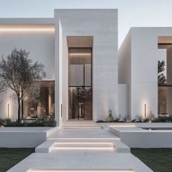 طراحی نمای ویلایی ساده و شیک