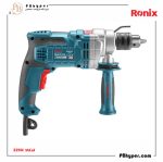 دریل13میلی متری چکشی نیم تنه فلزی900وات کد:2290 - Image 3